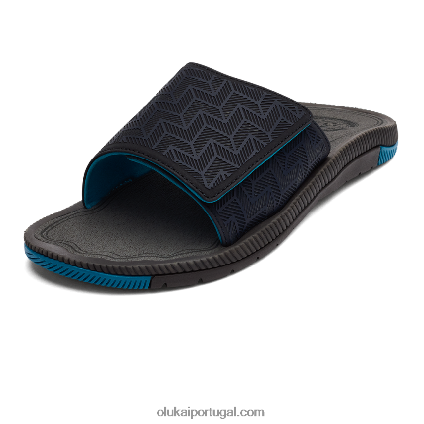 homens awiki 'olu OluKai JF6J02104 trincheira azul/pavimento