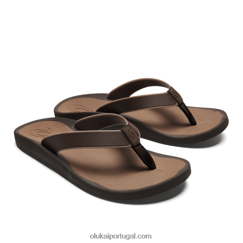 homens koko'o OluKai JF6J02114 madeira escura/ray