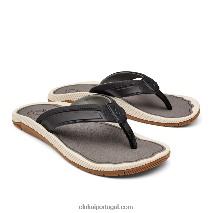 homens kukulu OluKai JF6J0295 preto/carvão