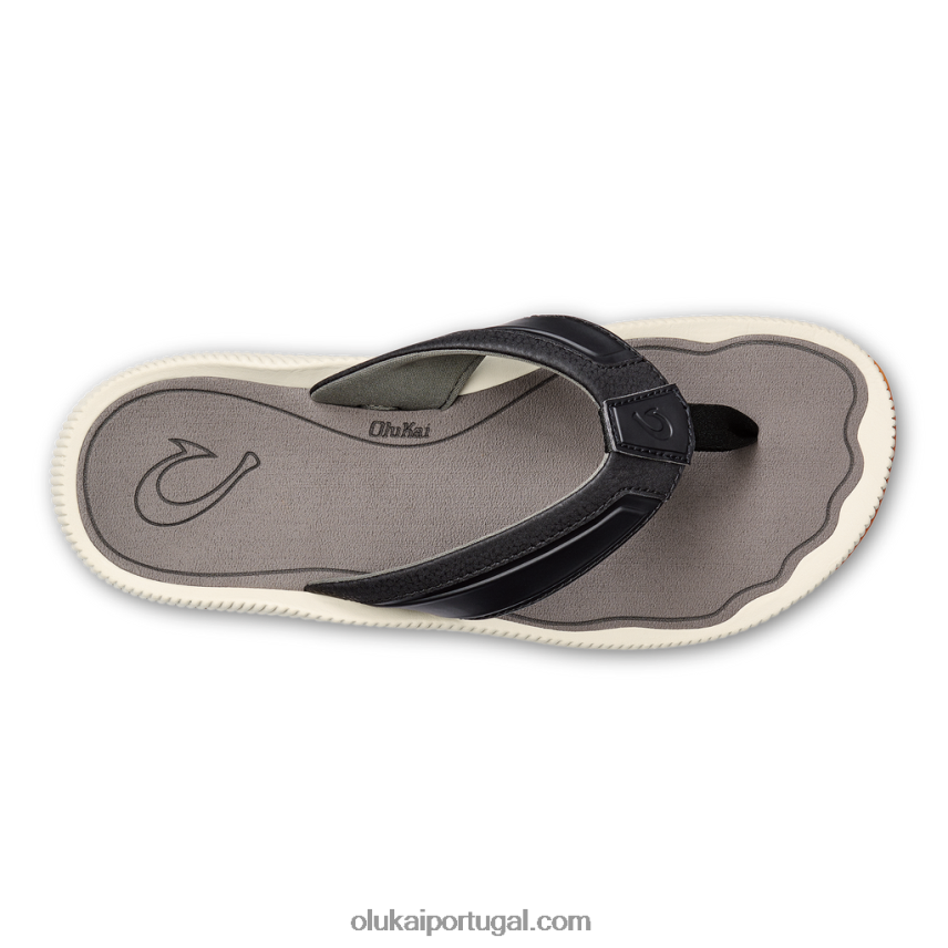 homens kukulu OluKai JF6J0295 preto/carvão