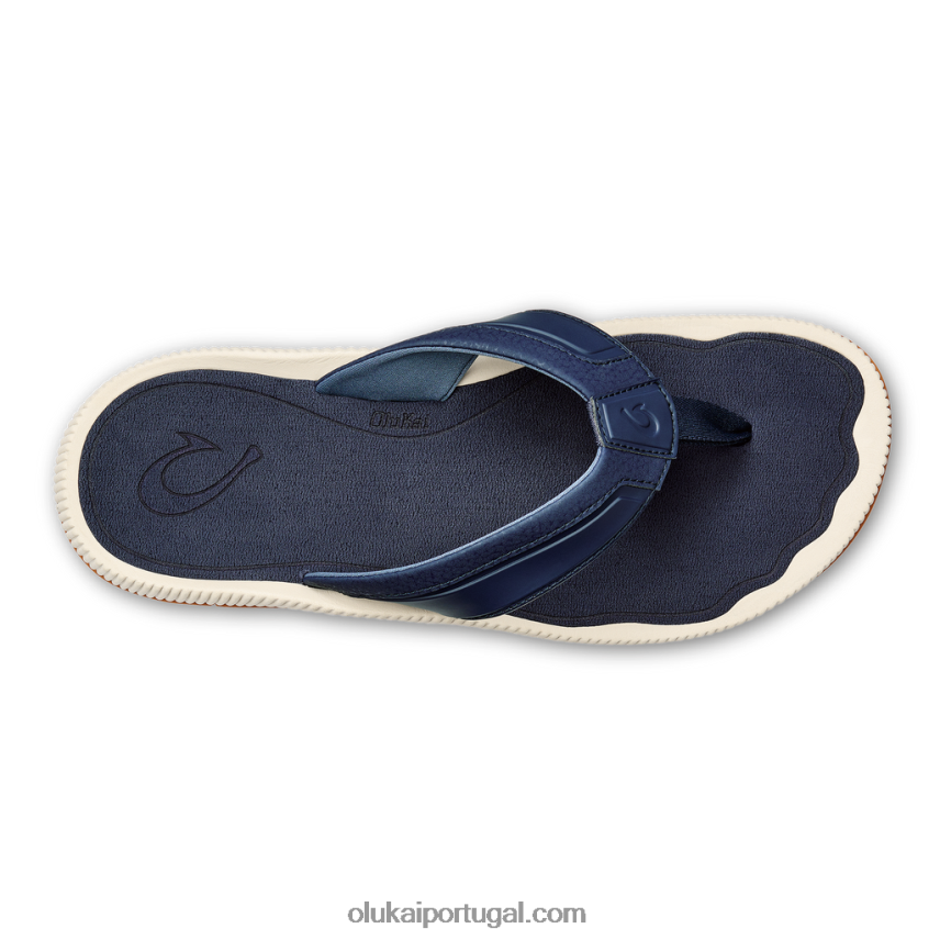 homens kukulu OluKai JF6J0296 trincheira azul