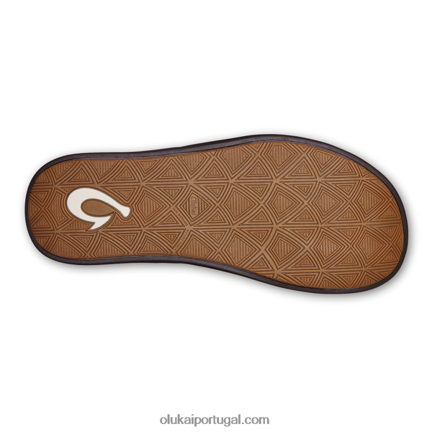 homens maha 'olu OluKai JF6J0290 Madeira escura