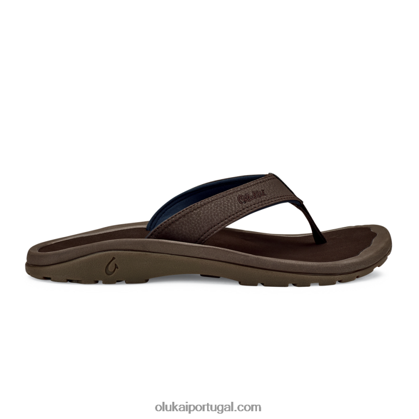 homens ohana OluKai JF6J0278 Madeira escura