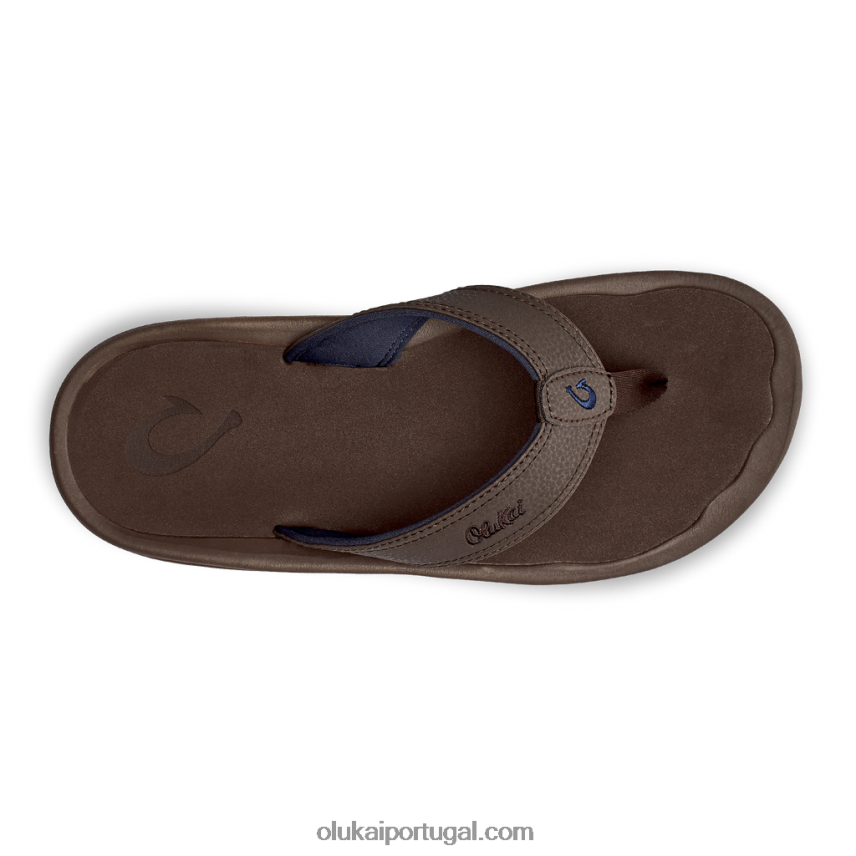 homens ohana OluKai JF6J0278 Madeira escura