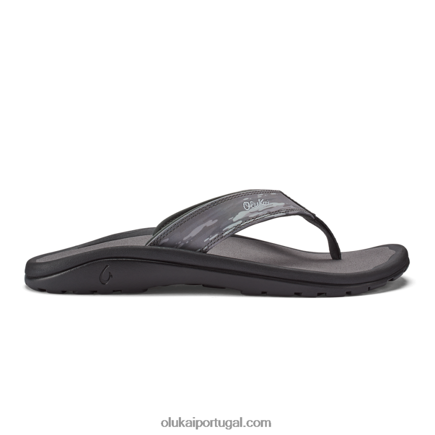 homens ohana pa'i OluKai JF6J02107 pavimento/camuflagem wai