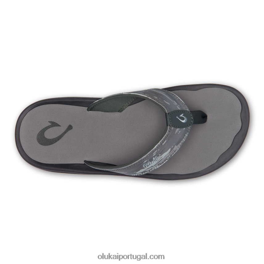 homens ohana pa'i OluKai JF6J02107 pavimento/camuflagem wai