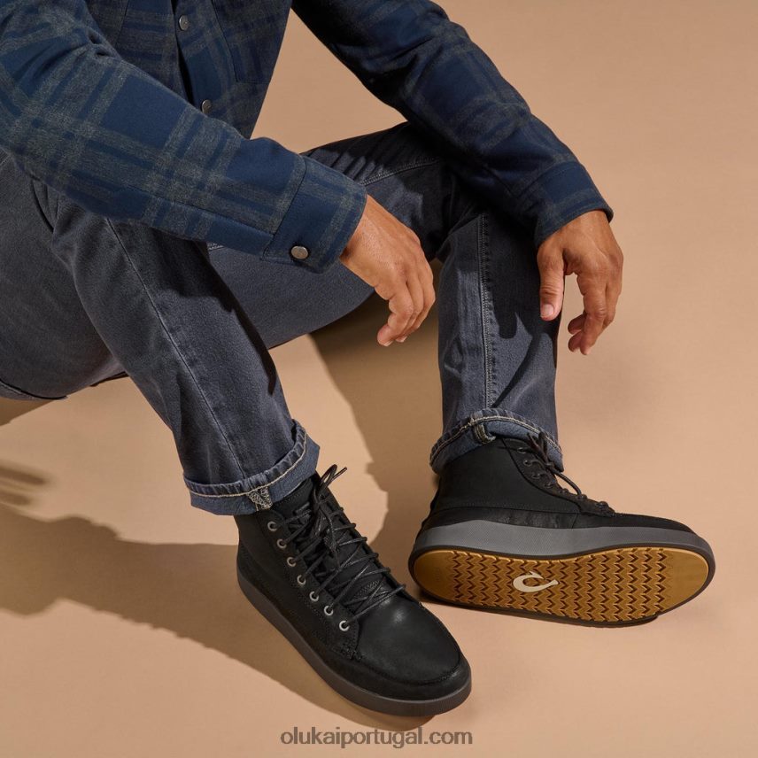 homens molina OluKai JF6J02132 preto