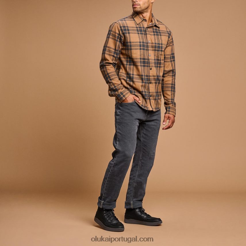 homens molina OluKai JF6J02132 preto