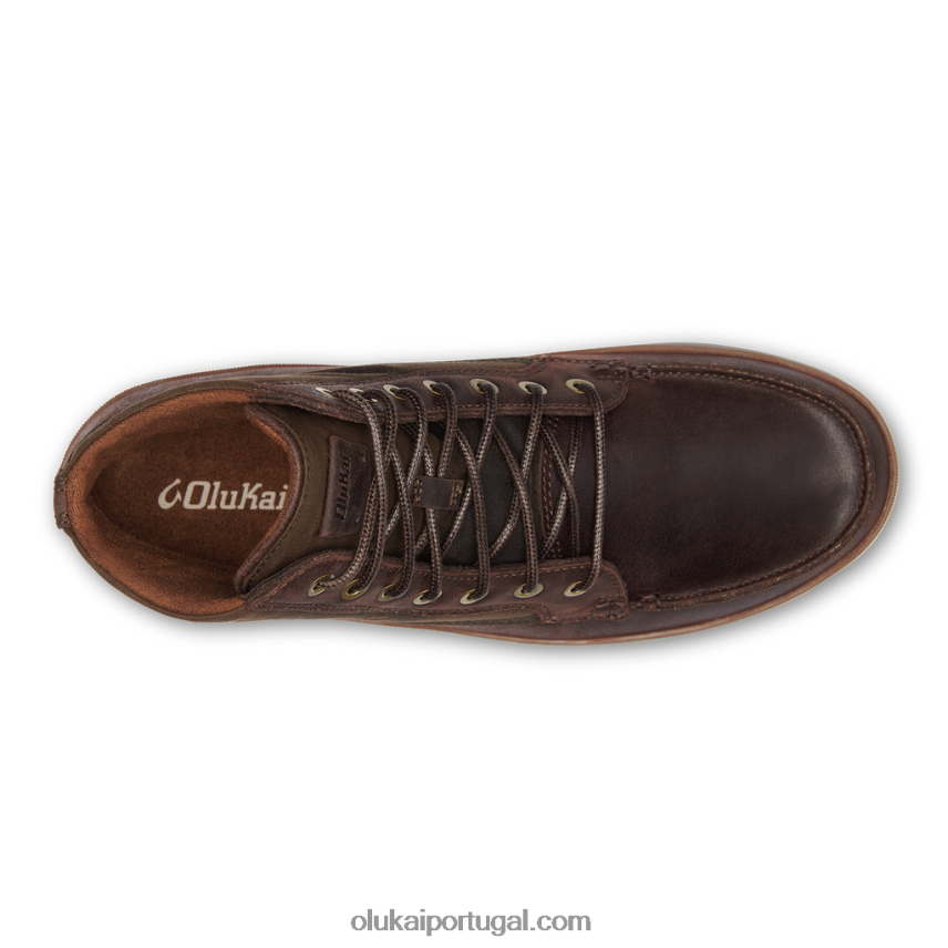 homens molina OluKai JF6J02134 casca/carvalho escuro