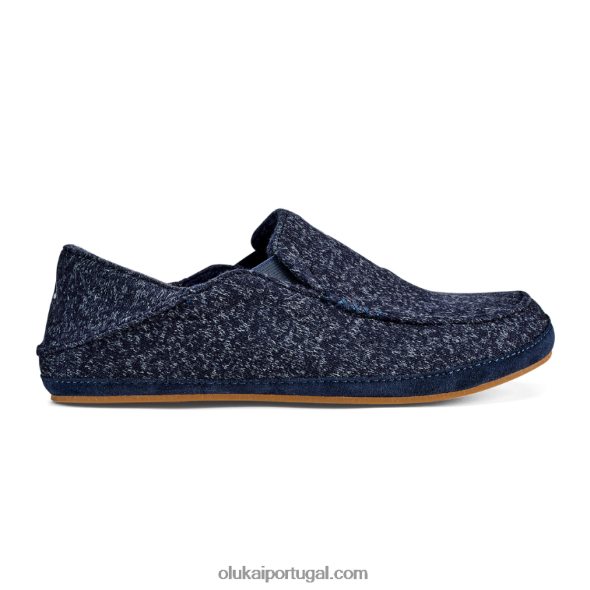 homens moloa hulu OluKai JF6J02147 trincheira azul