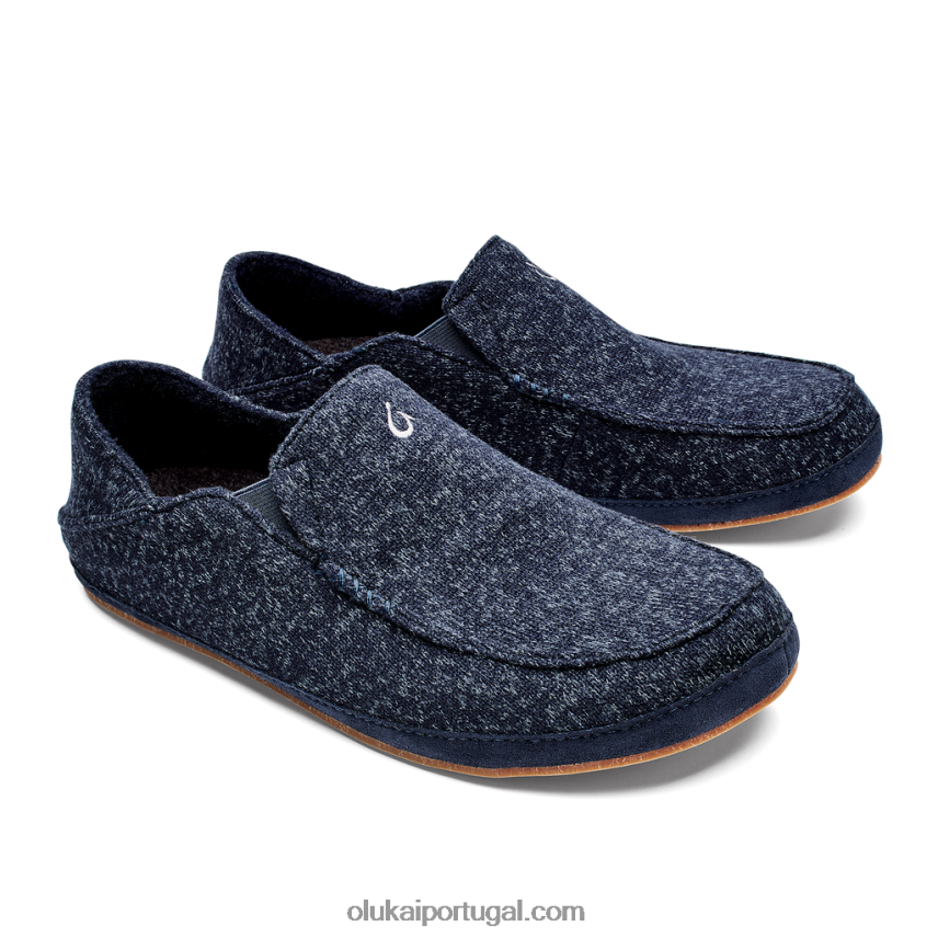 homens moloa hulu OluKai JF6J02147 trincheira azul