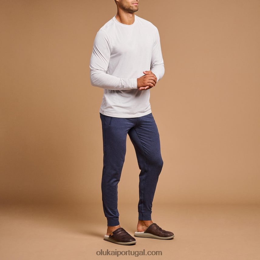 homens mua'ili OluKai JF6J02142 madeira escura/silte