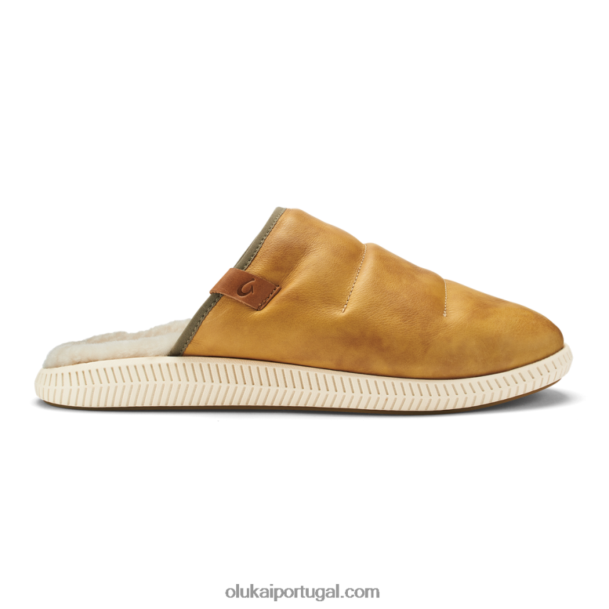 homens mua'ili OluKai JF6J02143 areia/osso dourado