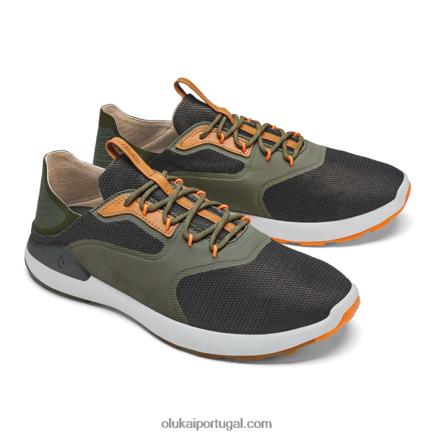 homens nihoa li OluKai JF6J0252 nori/azeitona empoeirada
