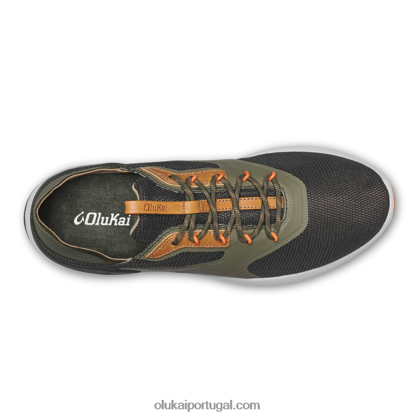 homens nihoa li OluKai JF6J0252 nori/azeitona empoeirada