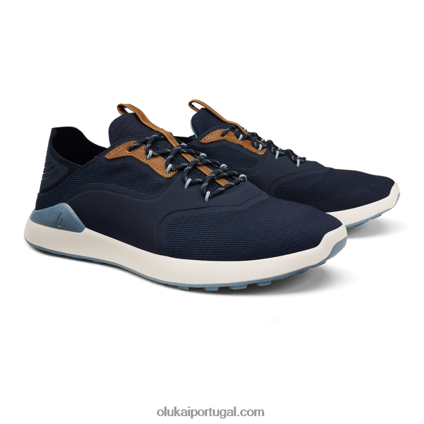 homens ka'anapali OluKai JF6J02127 trincheira azul/gelo marinho