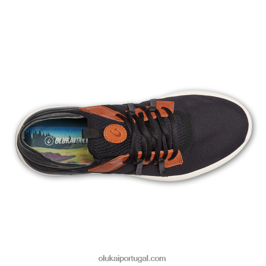 homens kapalua OluKai JF6J02124 sombra preta/escura