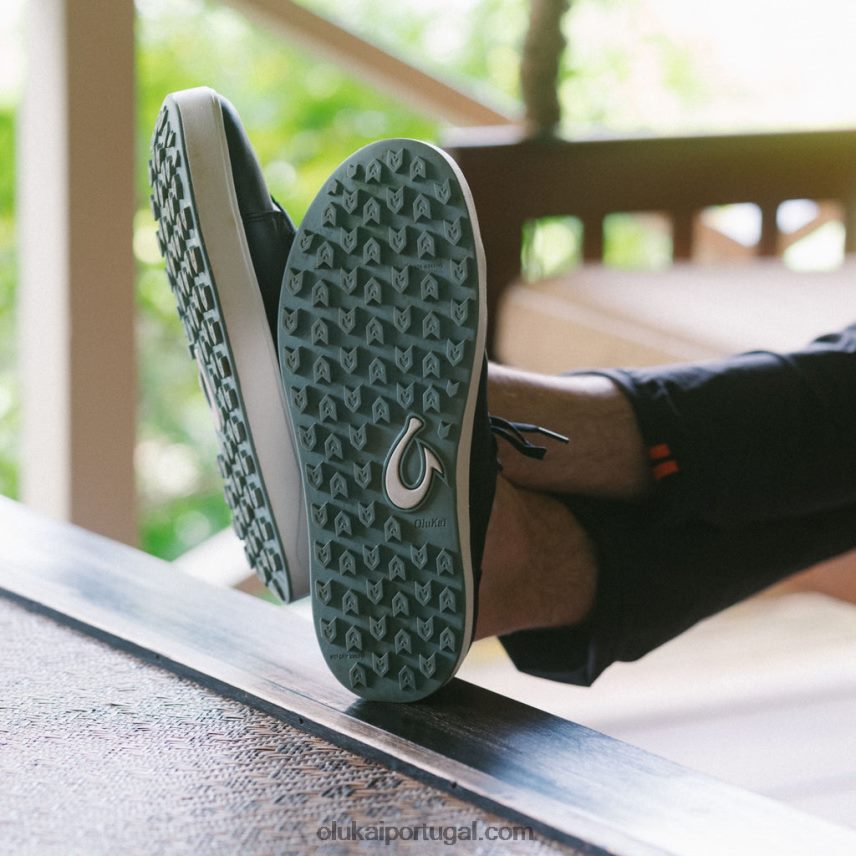 homens wai'alae OluKai JF6J02128 preto