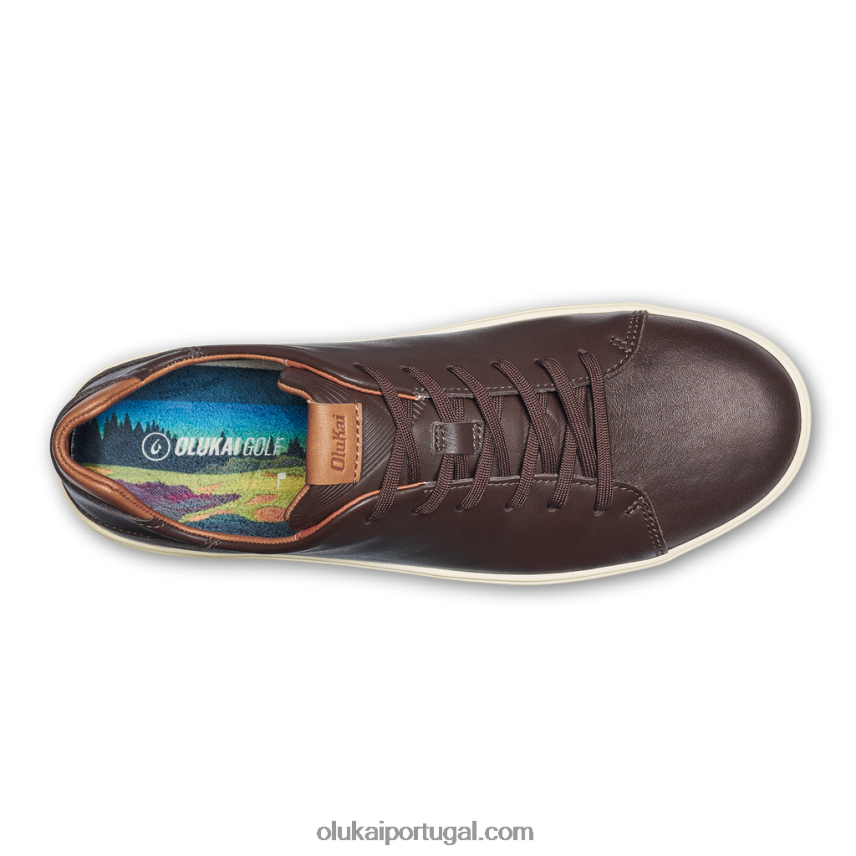homens wai'alae OluKai JF6J02131 Madeira escura