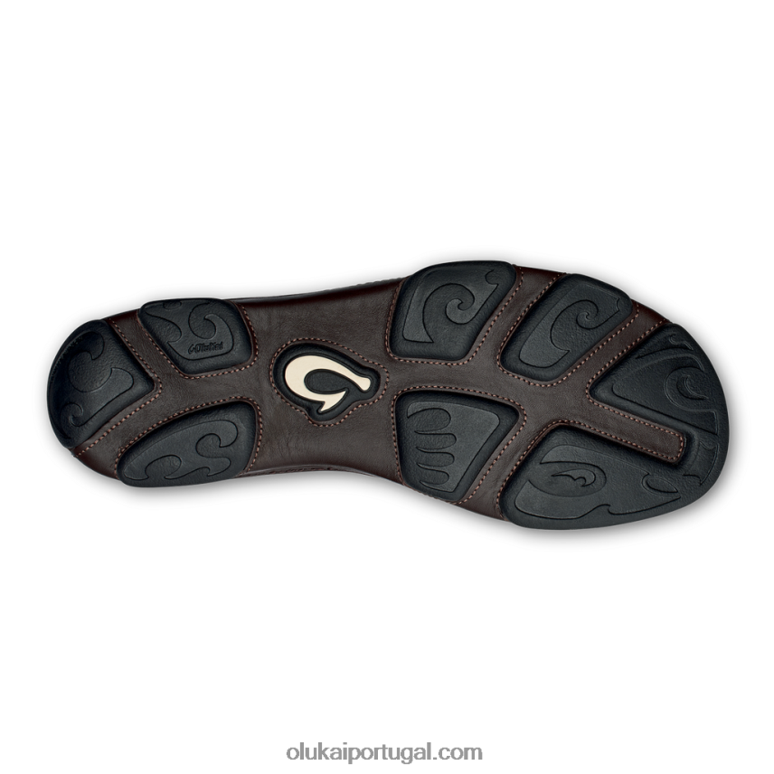 homens moloa OluKai JF6J0247 madeira escura/java escura