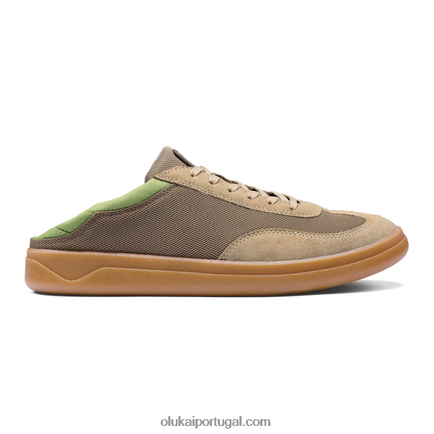 homens punini OluKai JF6J0228 argila/capim limão