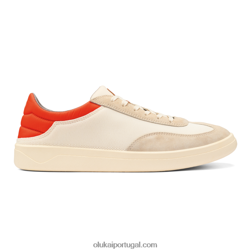 homens punini OluKai JF6J0229 esbranquiçado/laranja derretido