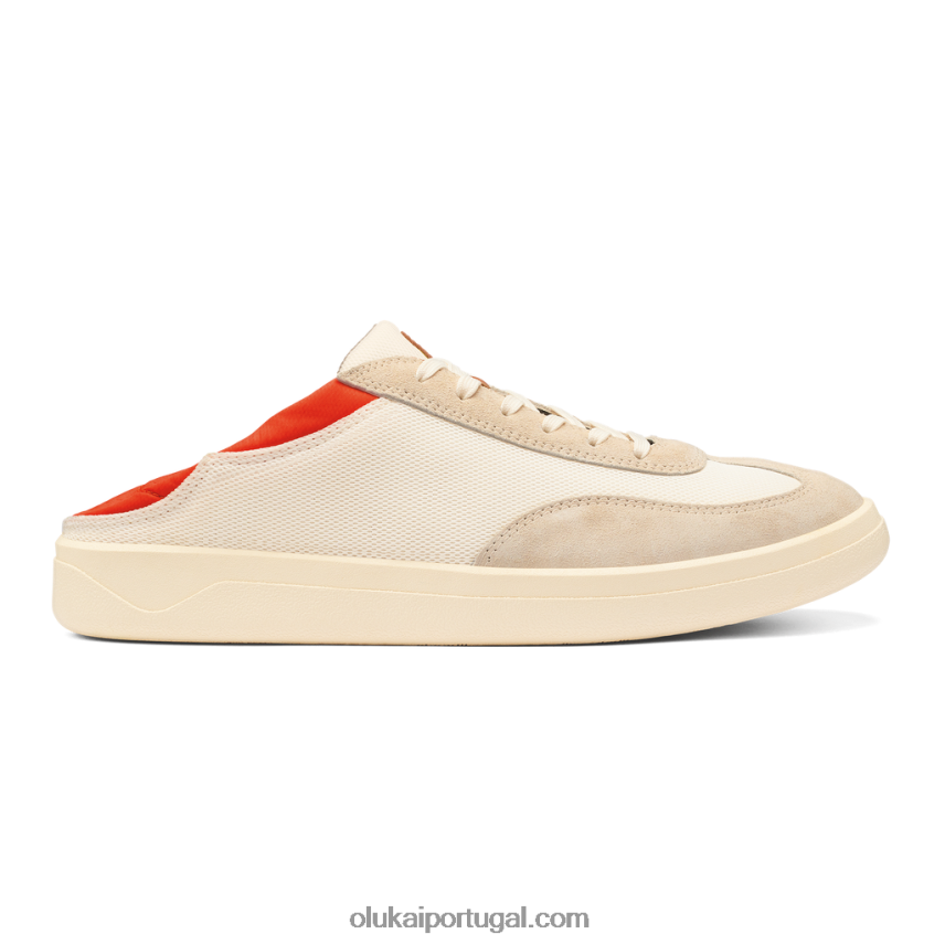 homens punini OluKai JF6J0229 esbranquiçado/laranja derretido