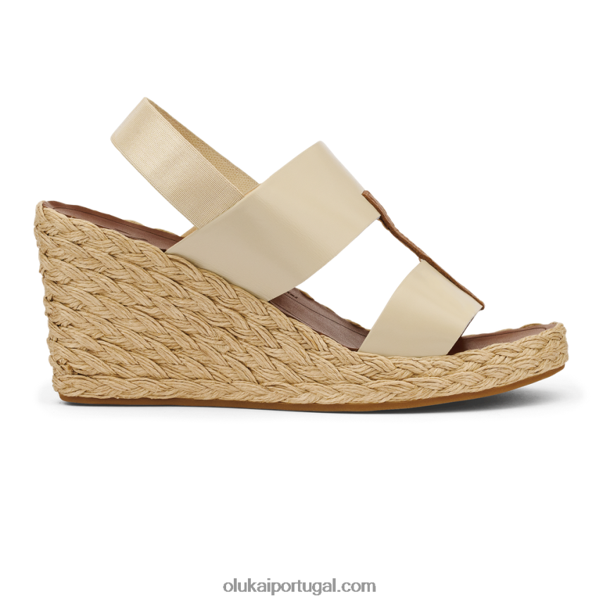 mulheres pequena cunha OluKai JF6J02234 tapa/tan