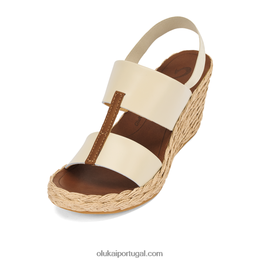 mulheres pequena cunha OluKai JF6J02234 tapa/tan