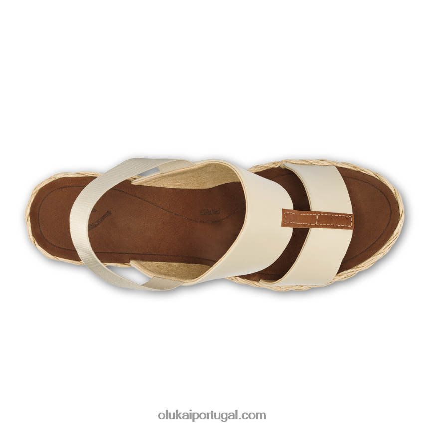 mulheres pequena cunha OluKai JF6J02234 tapa/tan