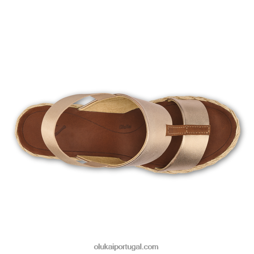 mulheres pequena cunha OluKai JF6J02235 borbulhante/bronzeado