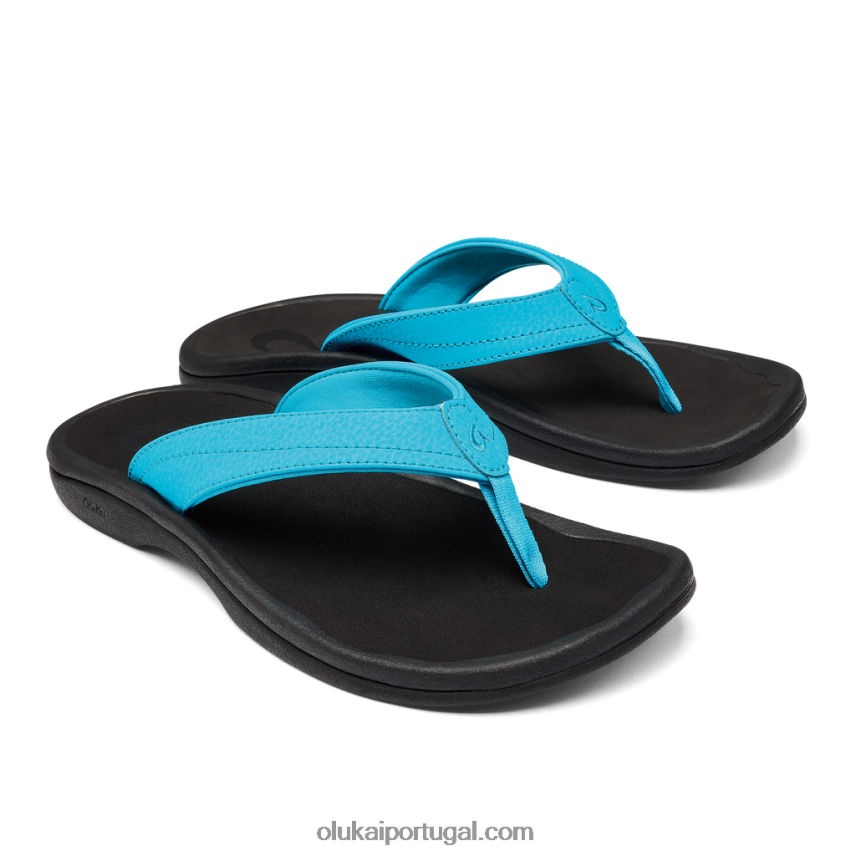 mulheres ohana OluKai JF6J02294 turquesa/ônix