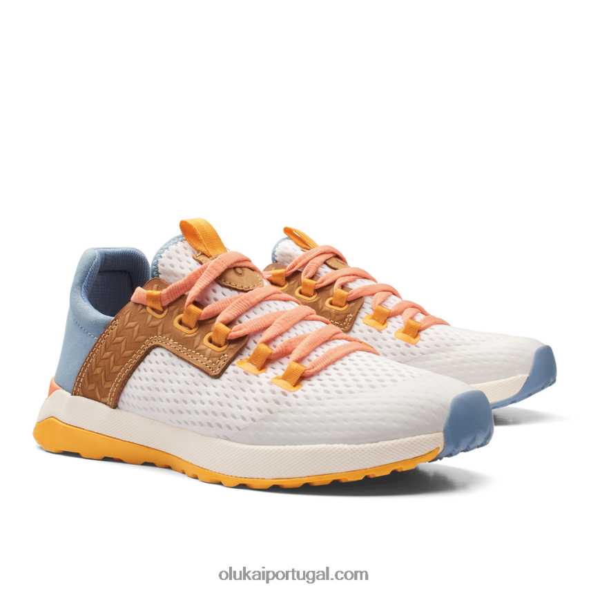 mulheres wailuku OluKai JF6J02185 branco brilhante/gelo marinho