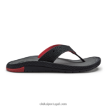 homens awiki OluKai JF6J02112 preto/hla