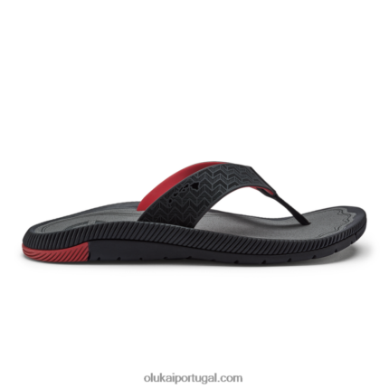 homens awiki OluKai JF6J02112 preto/hla